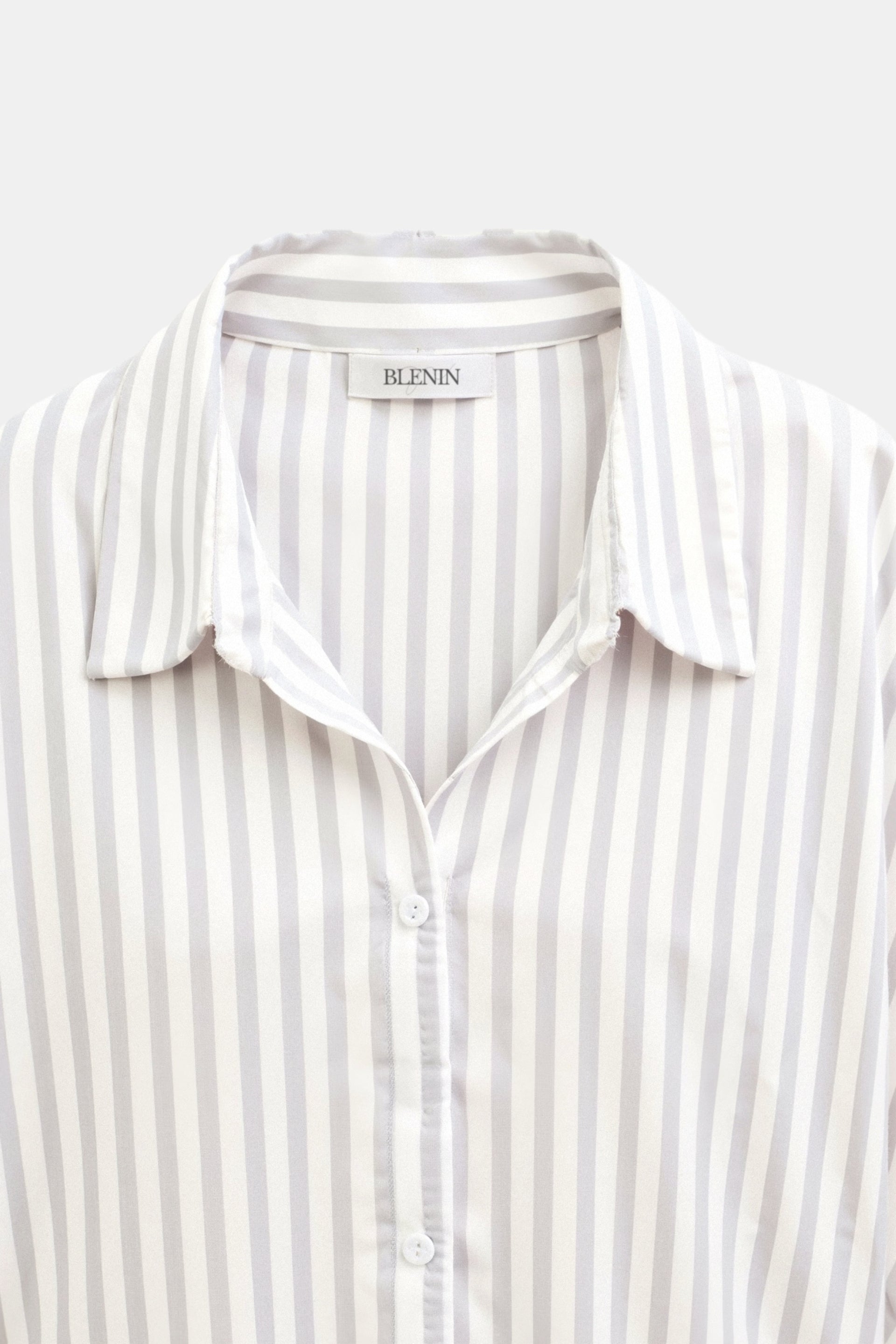 Old Money Casual Summer Elegant  Striped Button Front Shirt